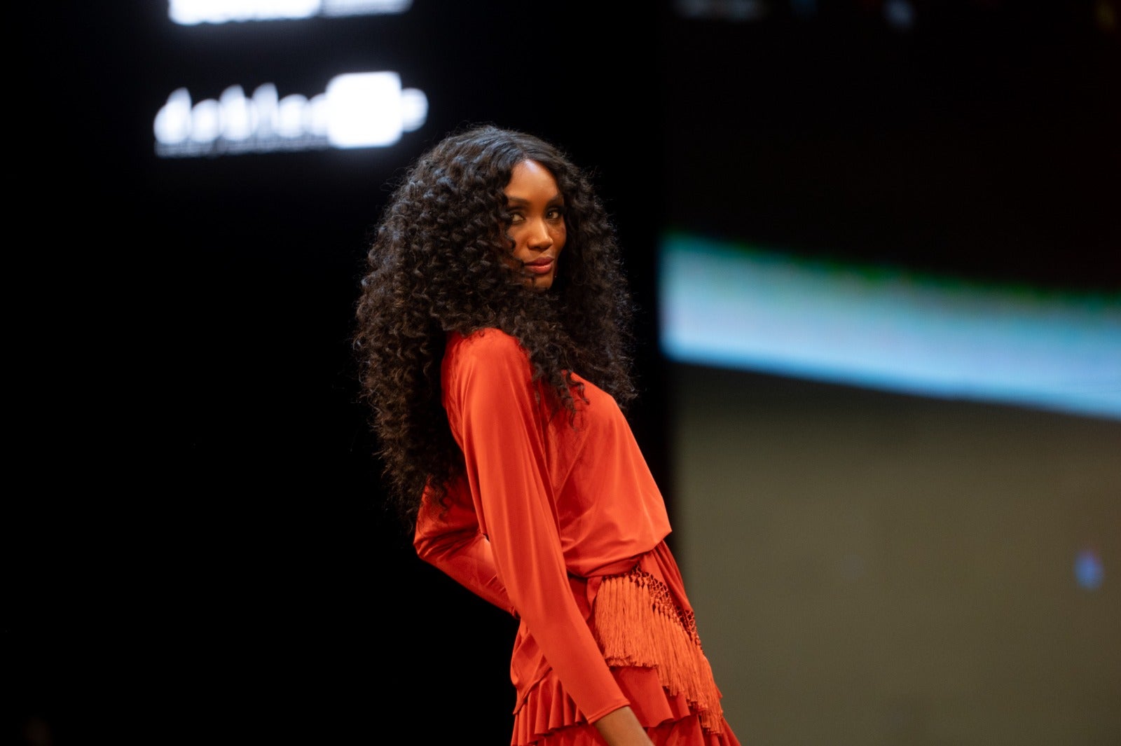 Detalle del desfile de José Joaquín Gil en Simof