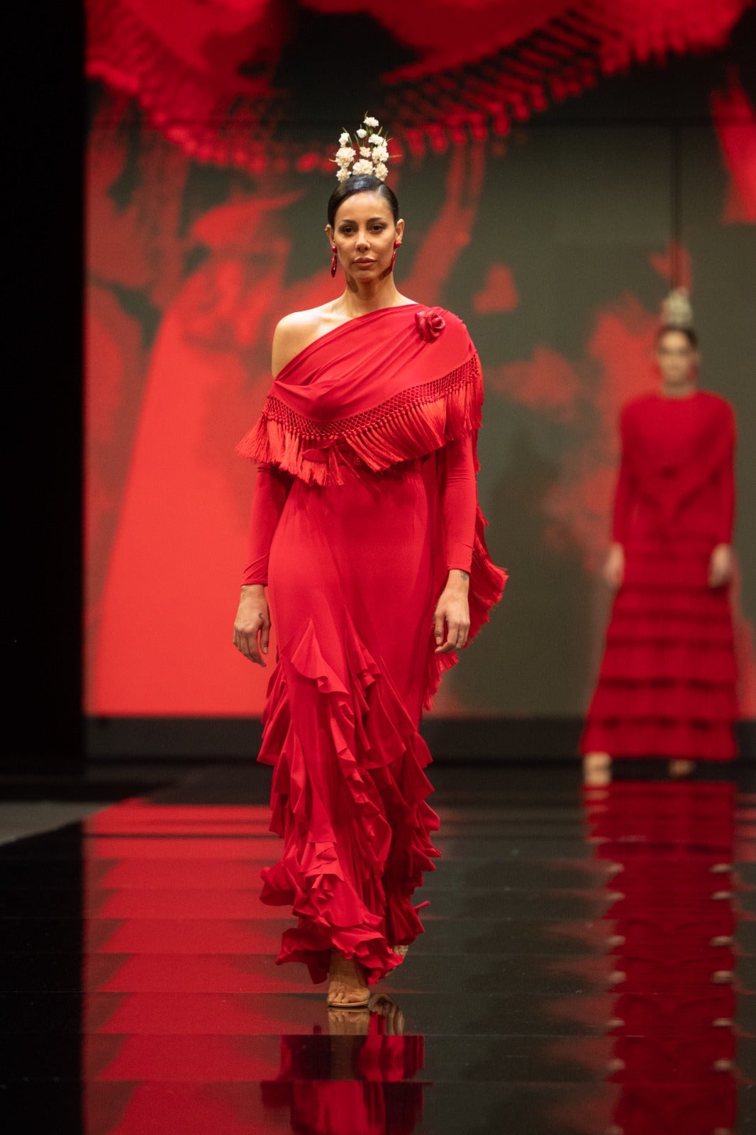 Detalle del desfile de José Joaquín Gil en Simof