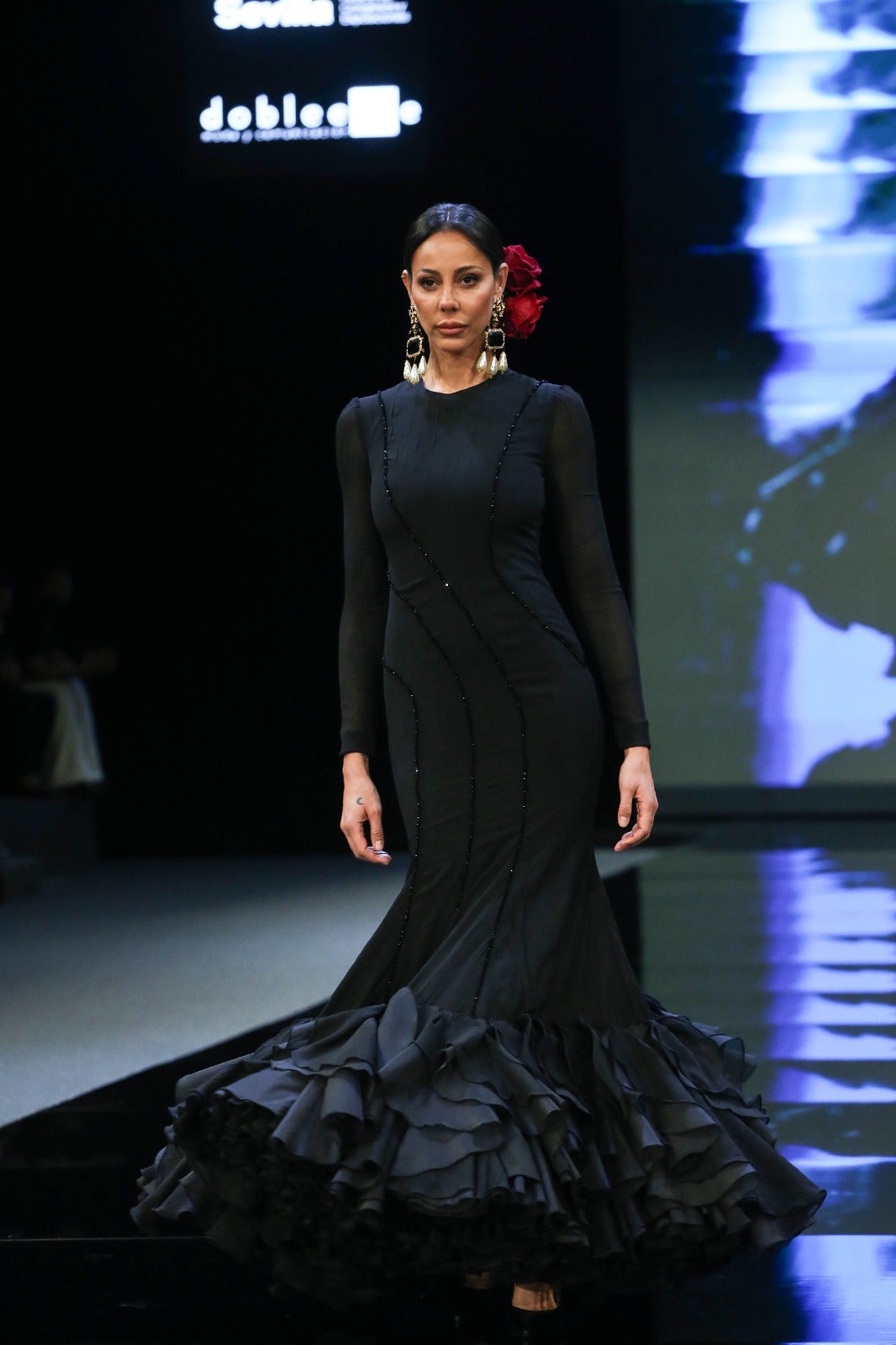 Detalle del desfile de Juan Hurtado Revidiego