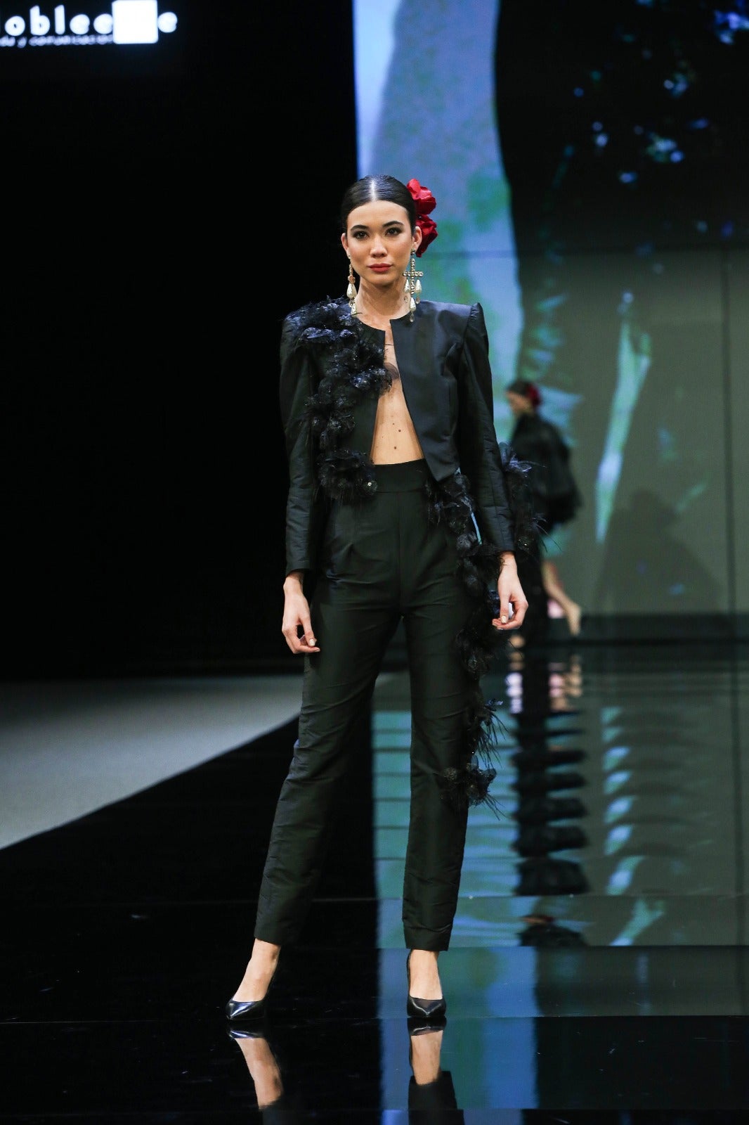 Detalle del desfile de Juan Hurtado Revidiego