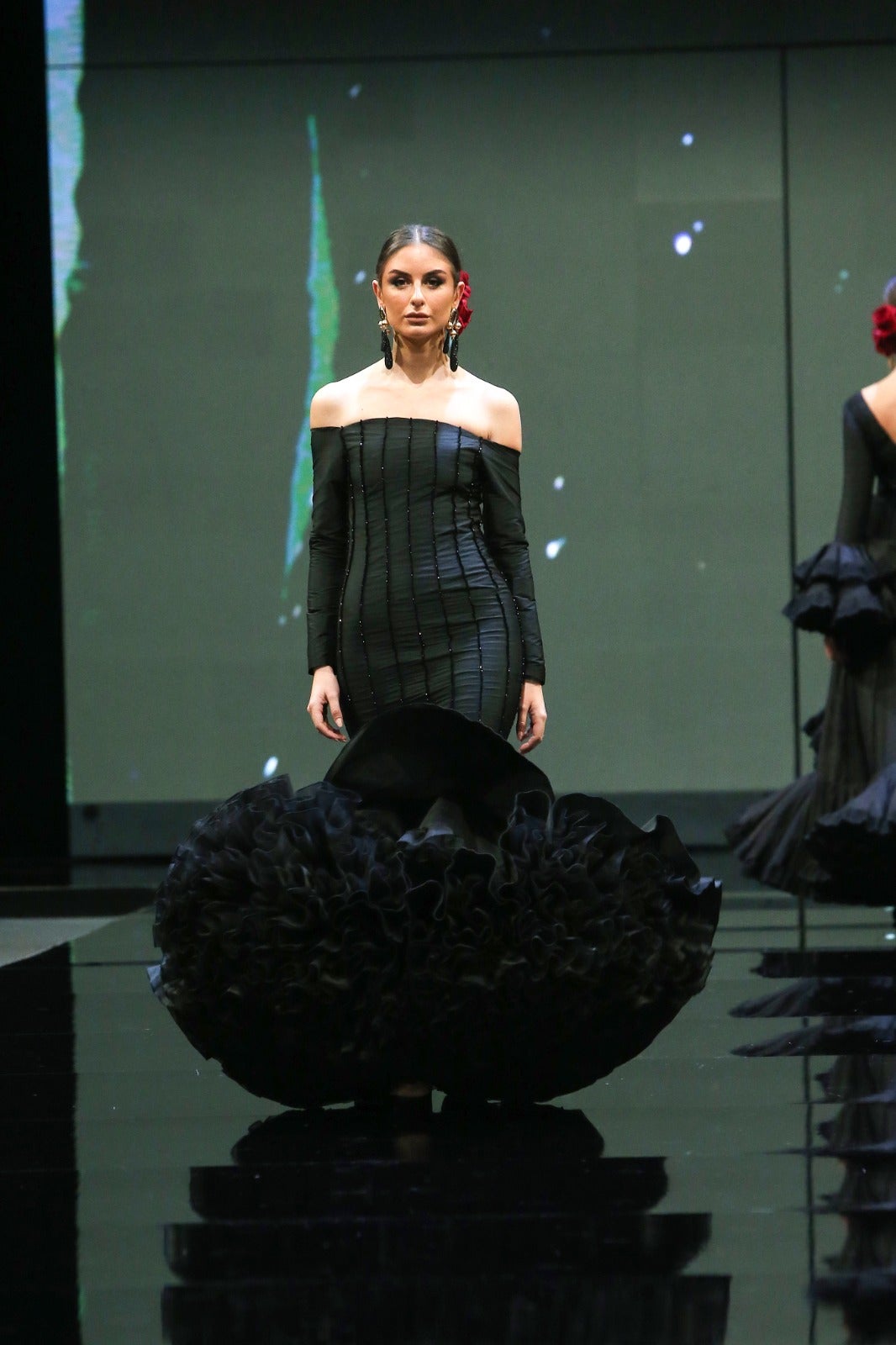 Detalle del desfile de Juan Hurtado Revidiego