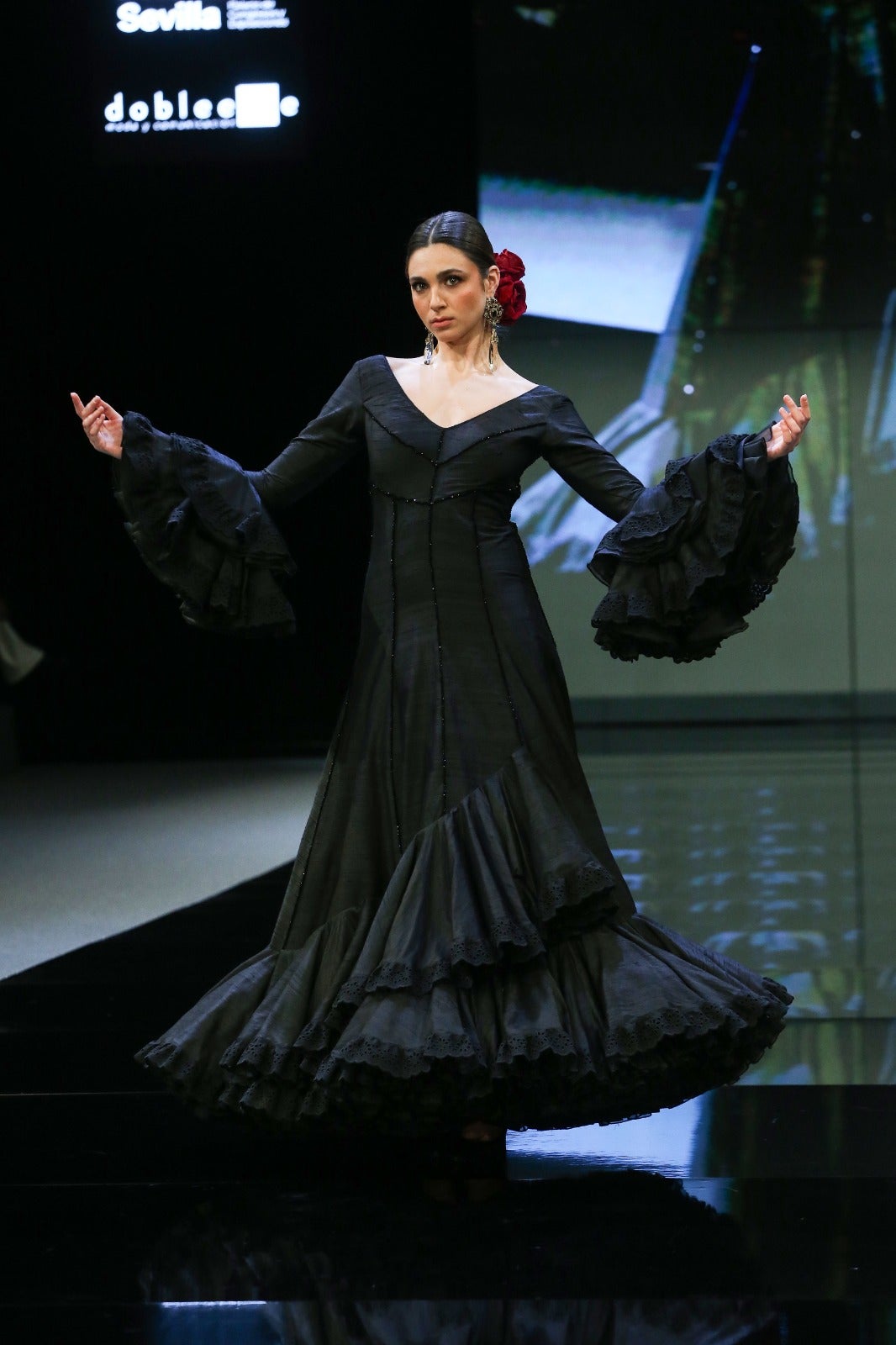 Detalle del desfile de Juan Hurtado Revidiego