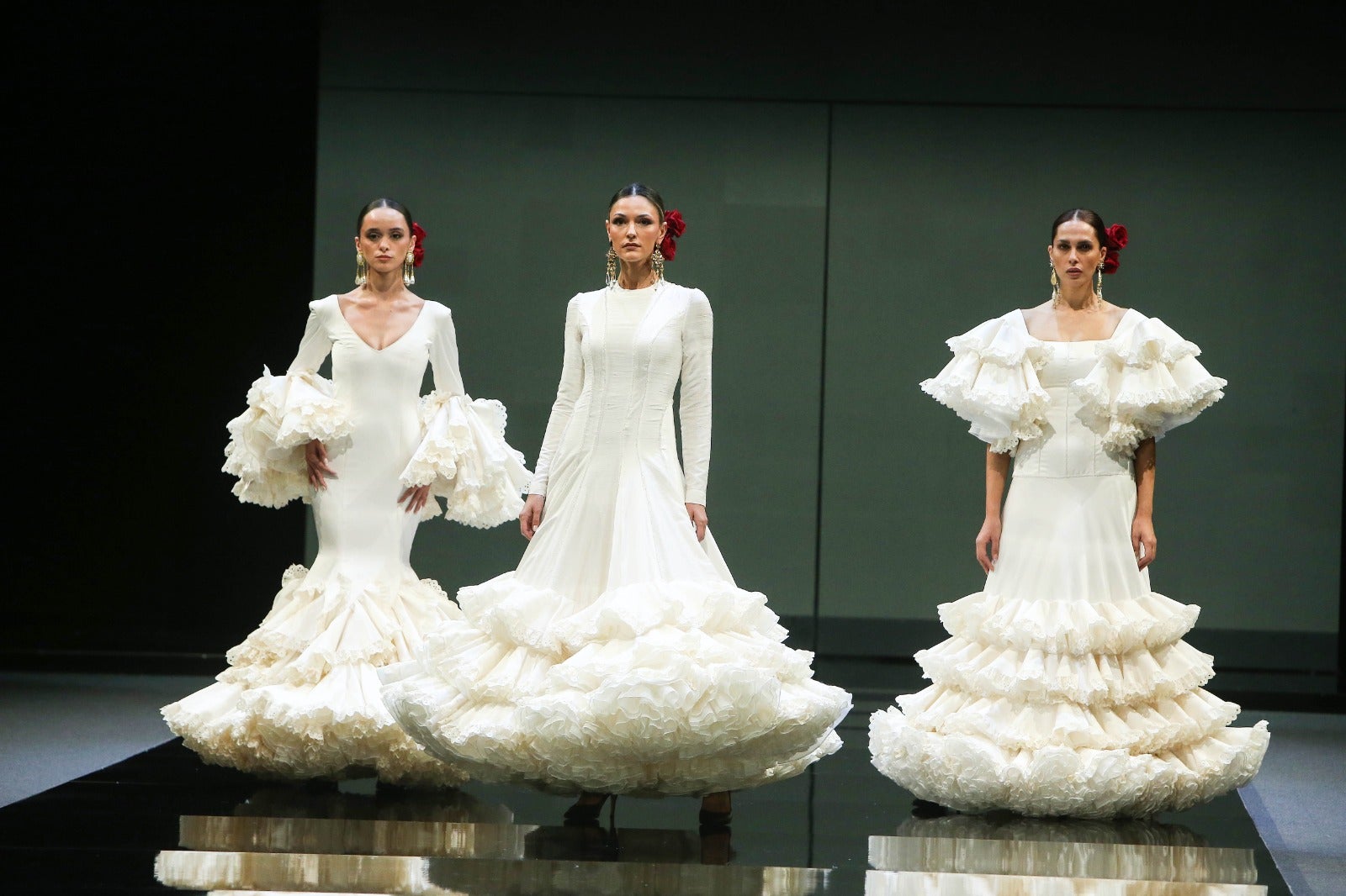 Detalle del desfile de Juan Hurtado Revidiego