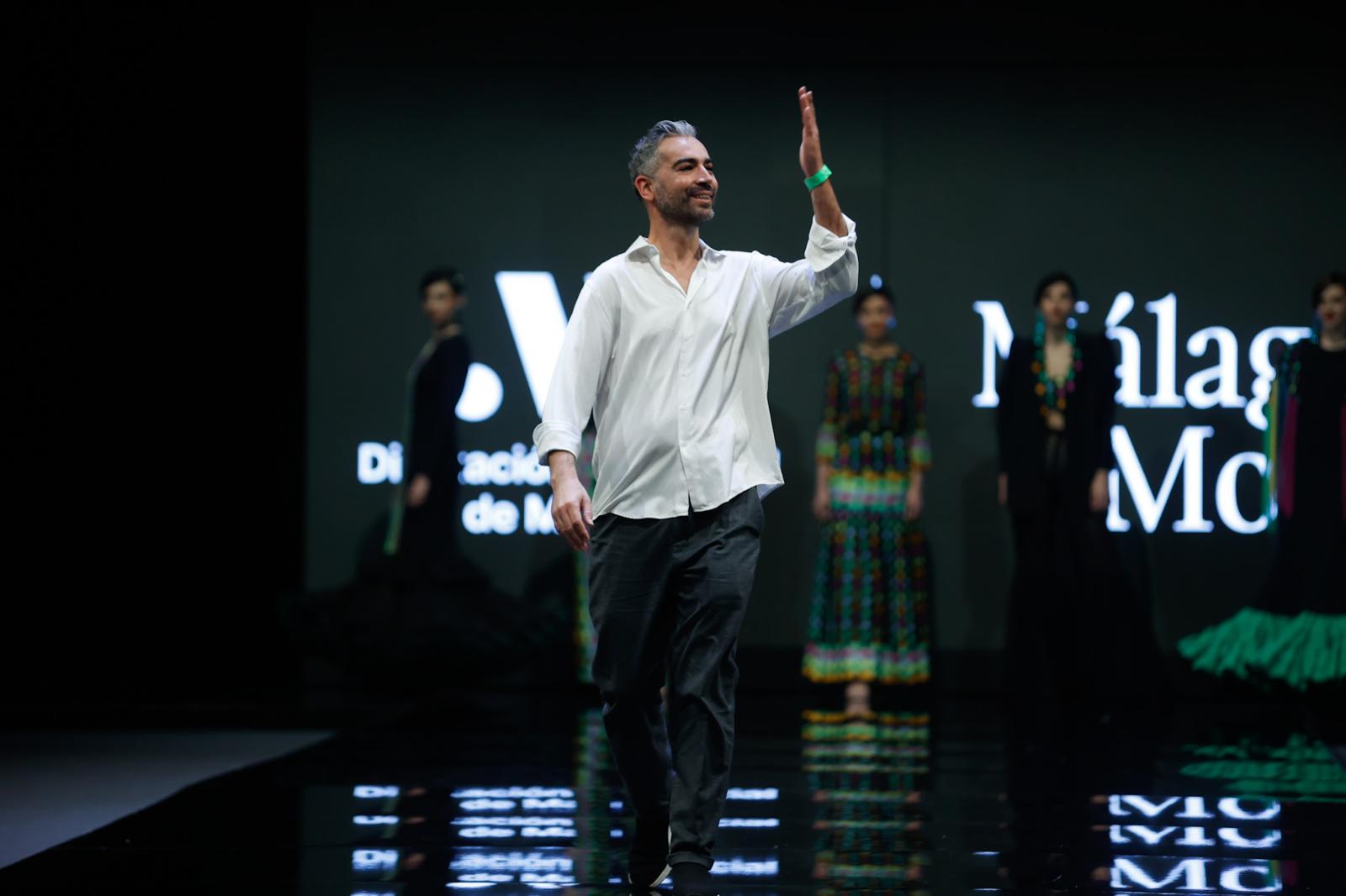 Detalle del desfile del Málaga de Moda en SIMOF 2025