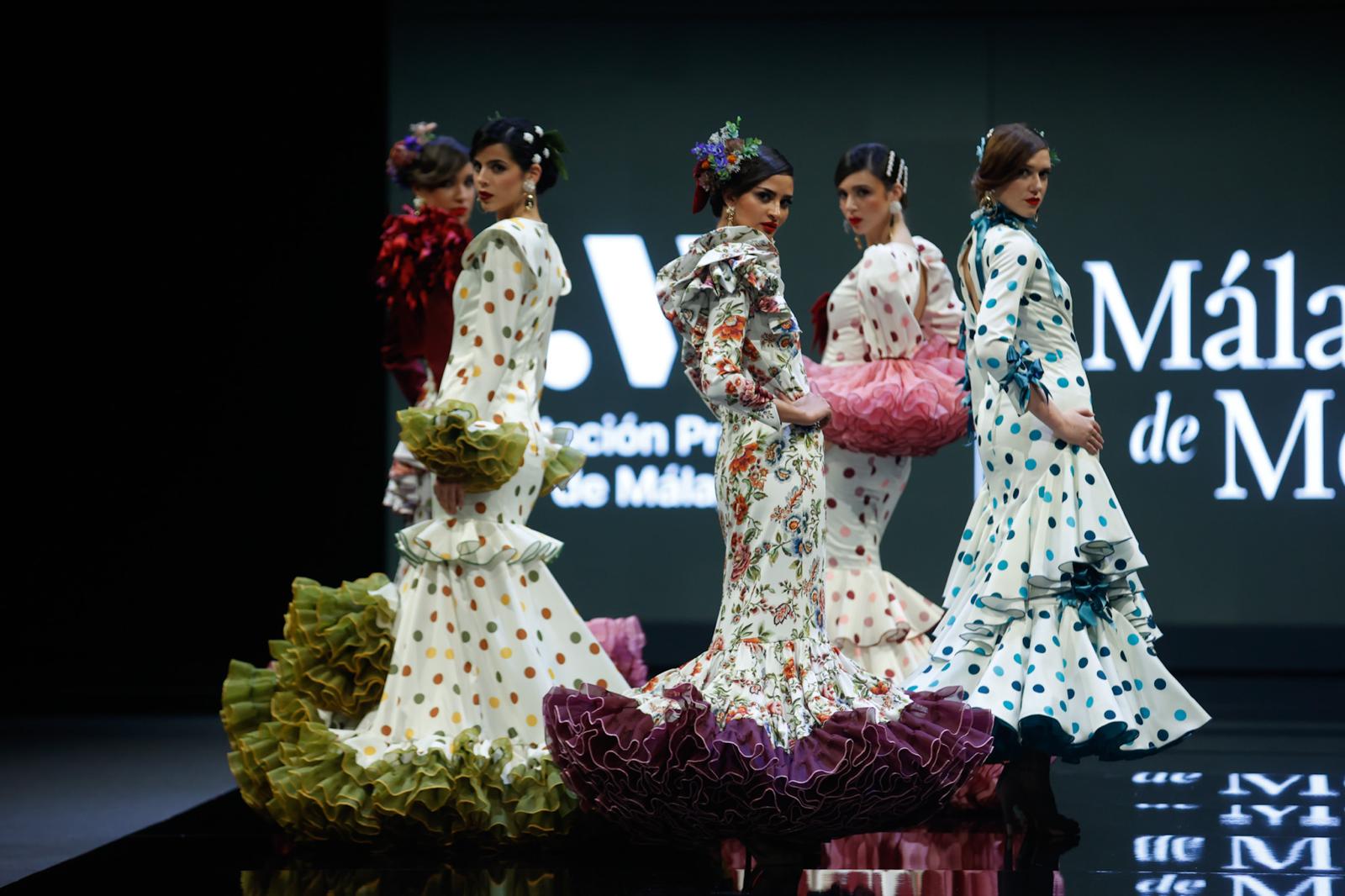 Detalle del desfile del Málaga de Moda en SIMOF 2025