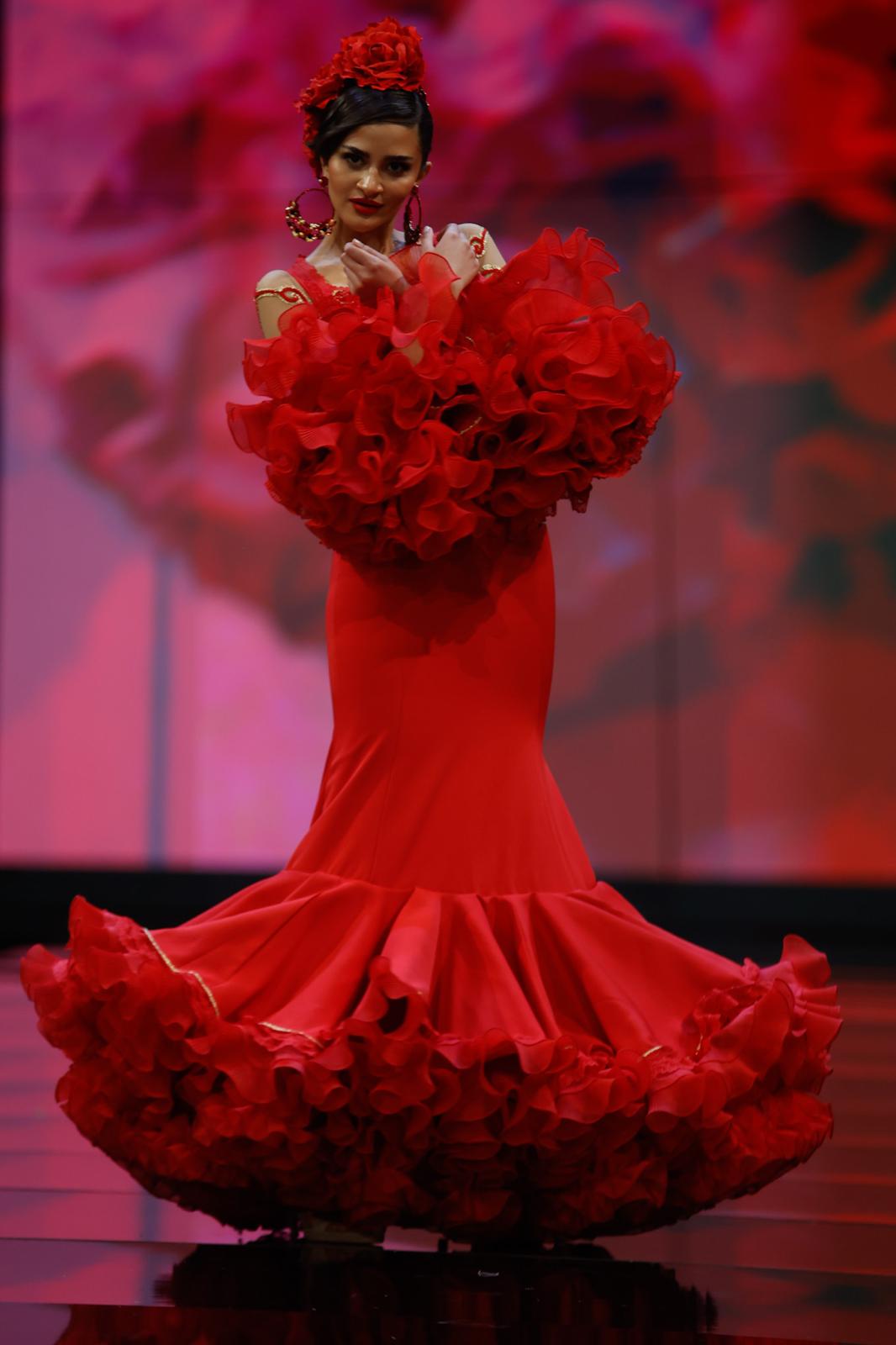 Detalle del desfile del Málaga de Moda en SIMOF 2025