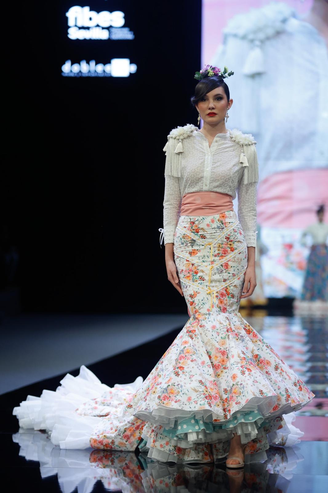 Detalle del desfile del Málaga de Moda en SIMOF 2025