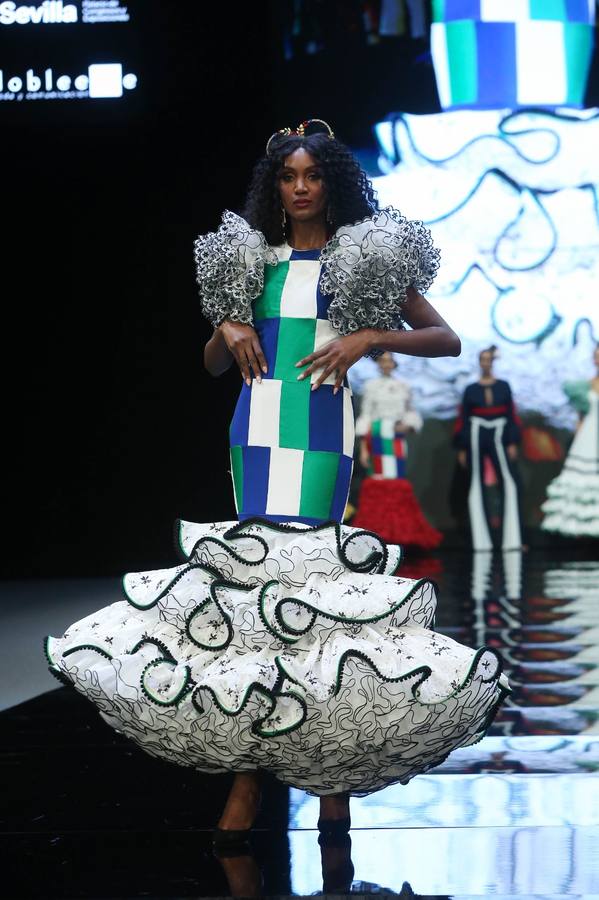 Carmen Latorre se ha inspirado en el arte de Mondrian