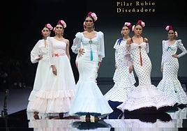 Desfile de Pilar Rubio en Simof 25, en imágenes