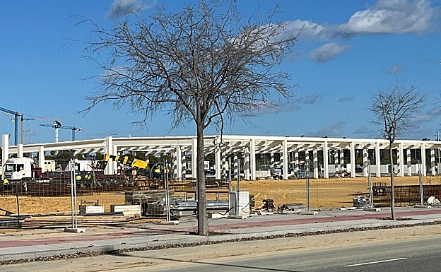 Estado actual de las obras del centro comercial Entrenasas
