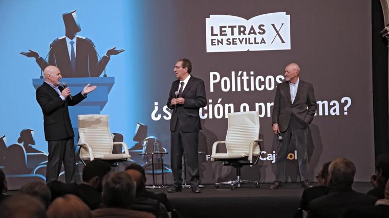 Jesús Vigorra, Antonio Pulido y Arturo Pérez-Reverte