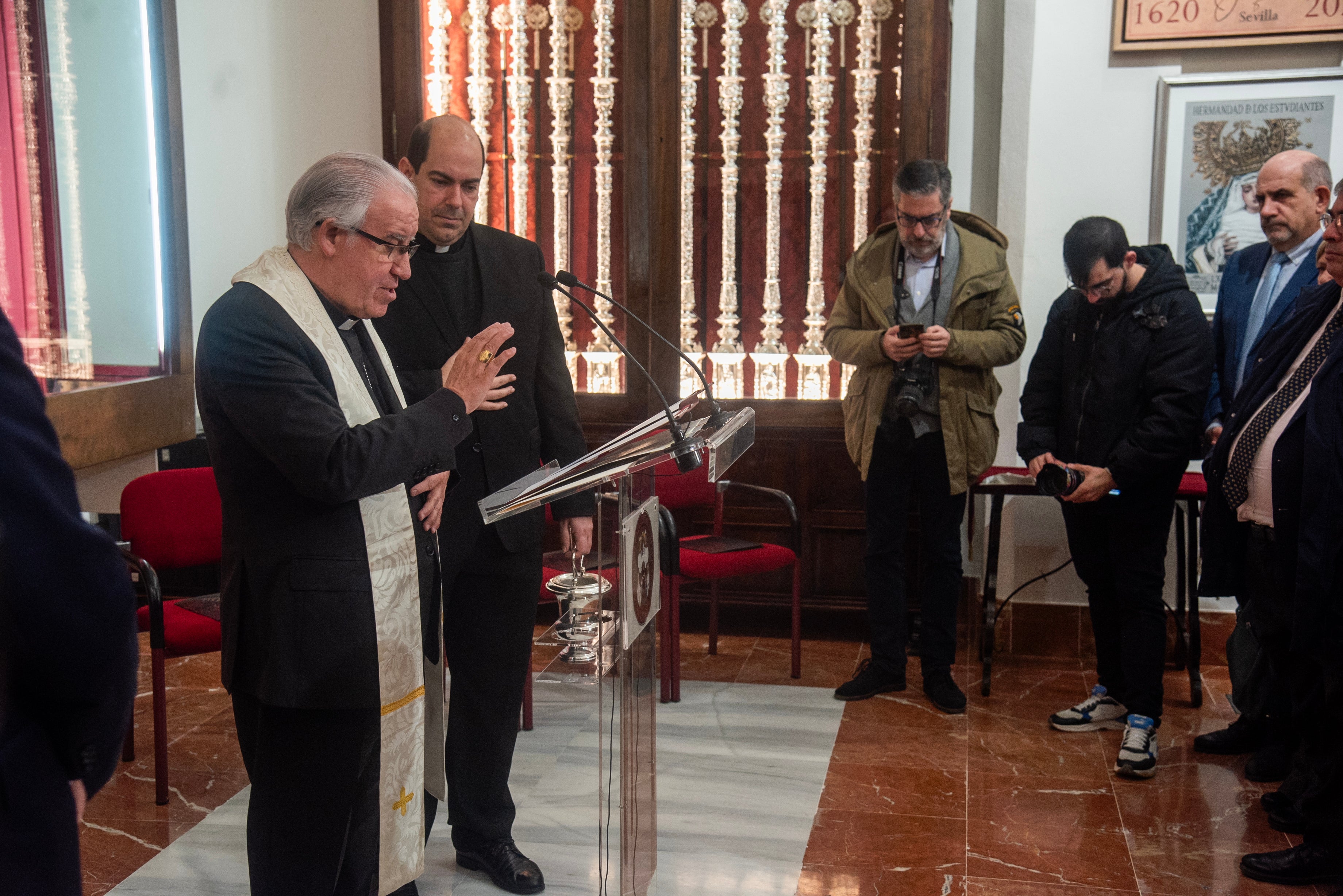 Inauguración de la nueva casa hermandad de los Estudiantes