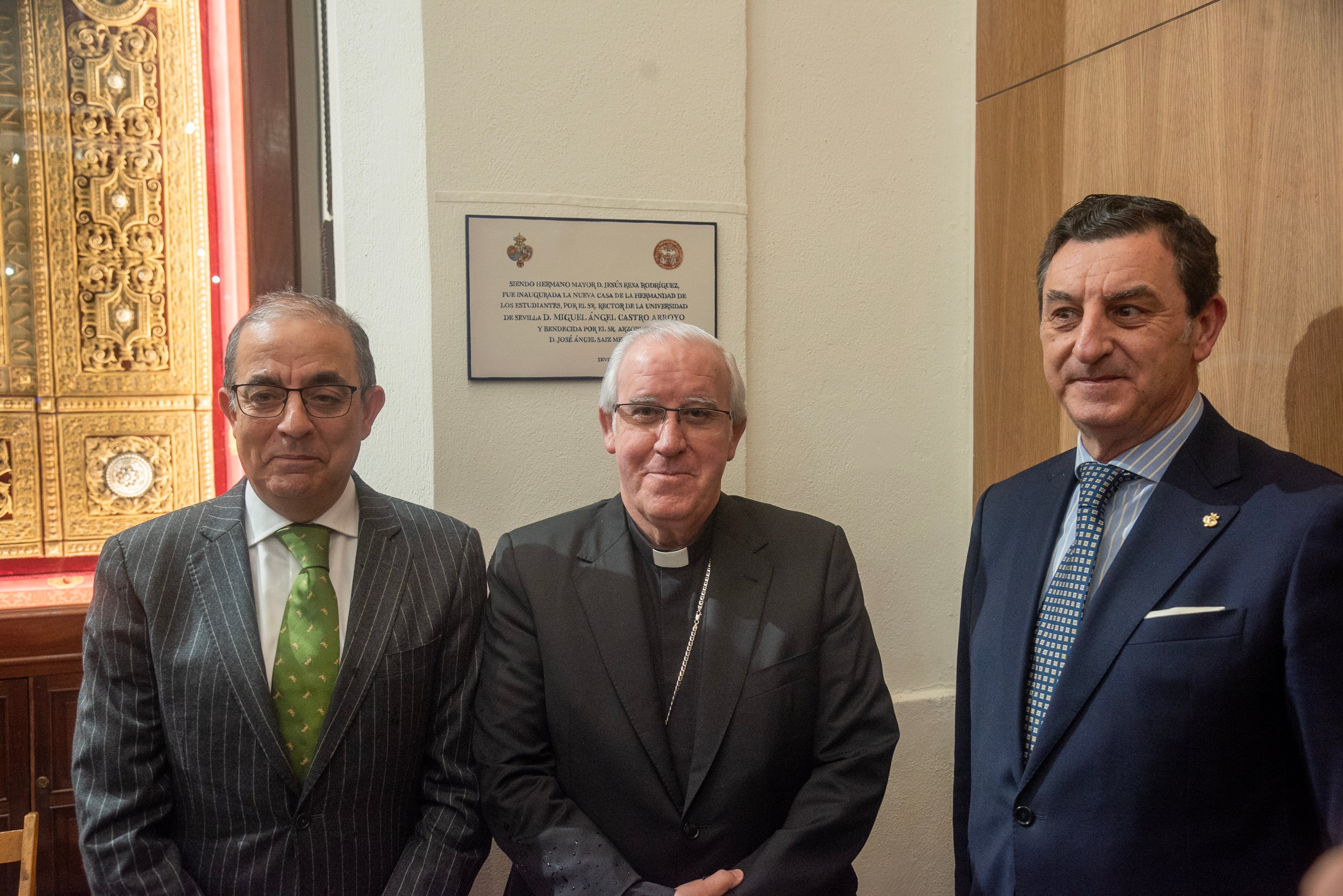 Inauguración de la nueva casa hermandad de los Estudiantes