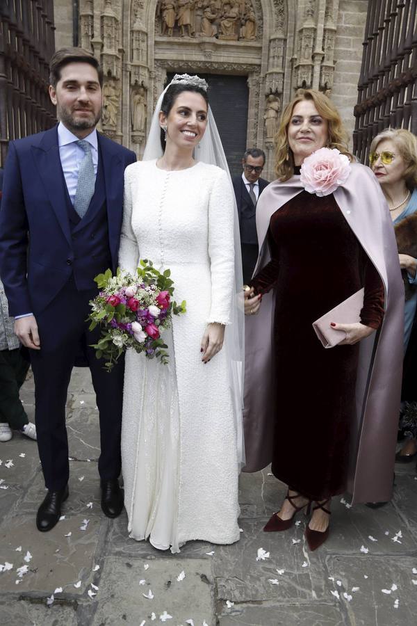 La boda de Magdalena González-Serna en Sevilla, en imágenes
