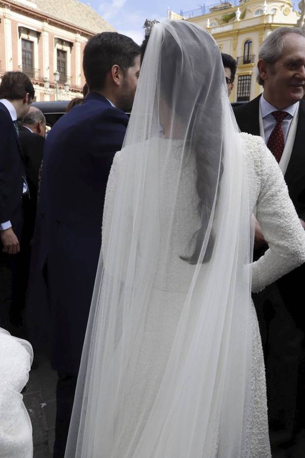 La boda de Magdalena González-Serna en Sevilla, en imágenes