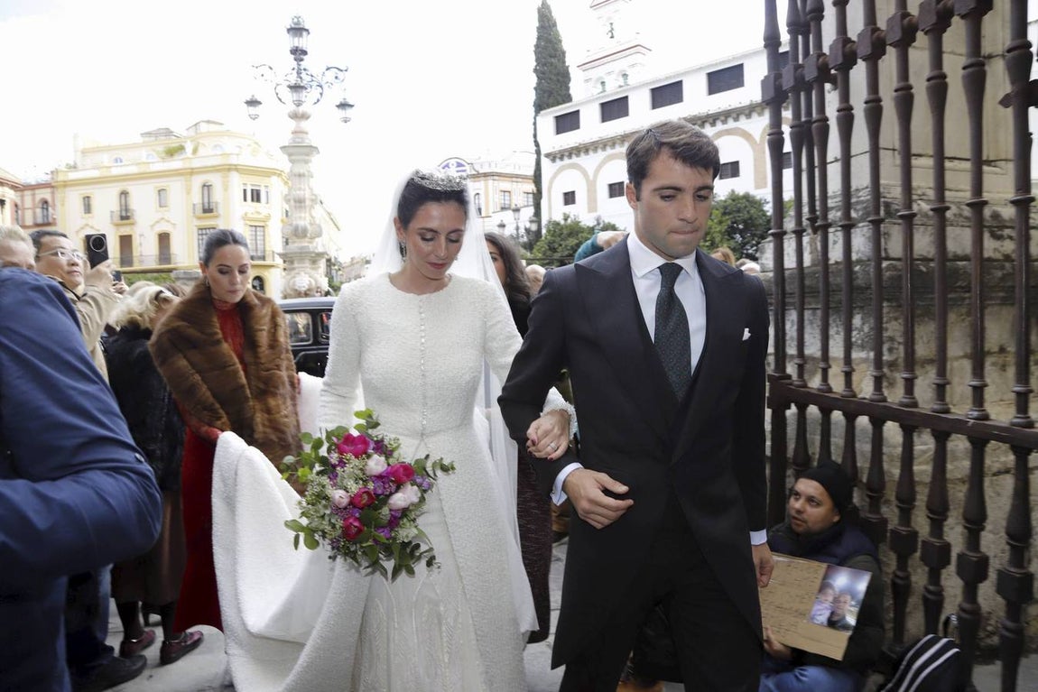 La boda de Magdalena González-Serna en Sevilla, en imágenes