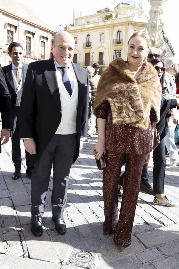 La boda de Magdalena González-Serna en Sevilla, en imágenes