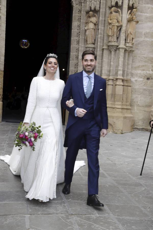 La boda de Magdalena González-Serna en Sevilla, en imágenes