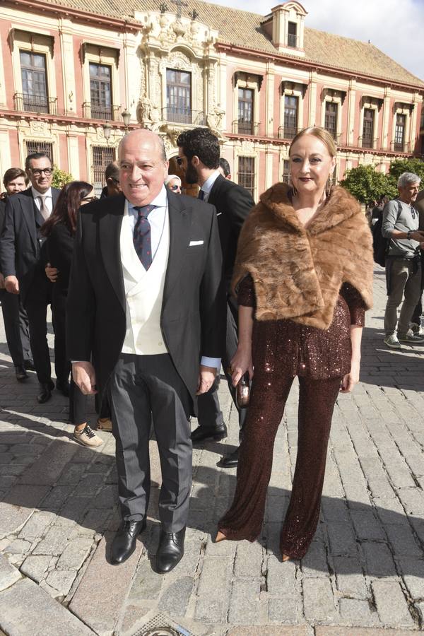 La boda de Magdalena González-Serna en Sevilla, en imágenes