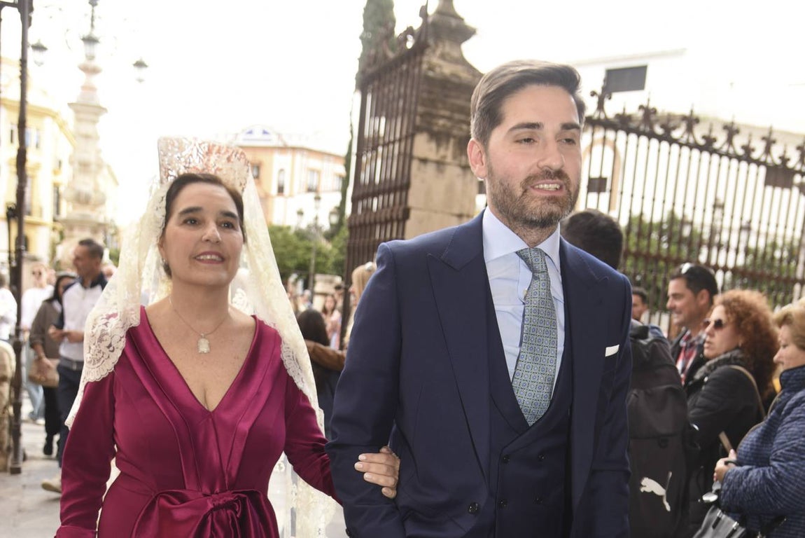 La boda de Magdalena González-Serna en Sevilla, en imágenes