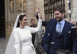 La boda de Magdalena González-Serna en Sevilla, en imágenes