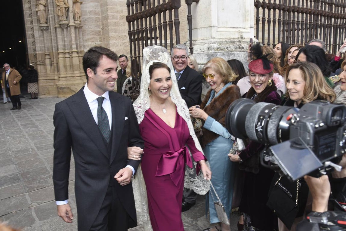 La boda de Magdalena González-Serna en Sevilla, en imágenes