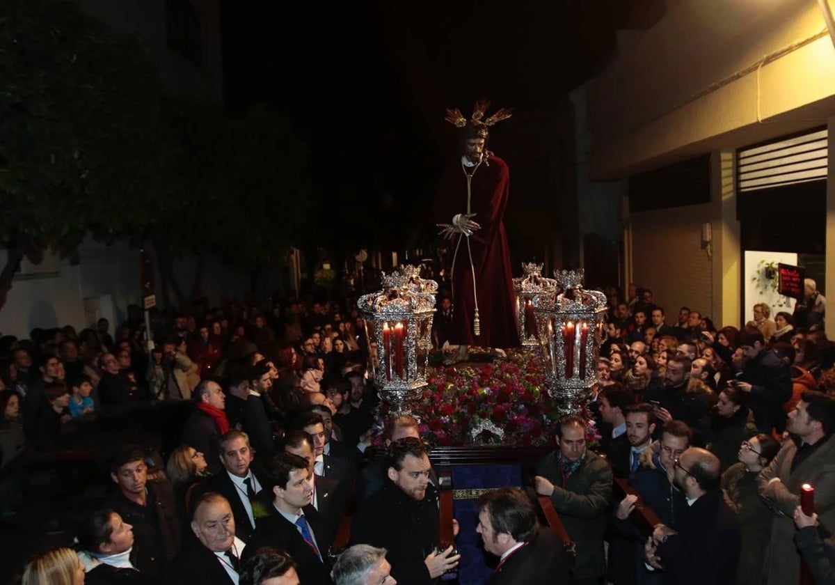 El último vía crucis del Señor del Soberano Poder de San Gonzalo