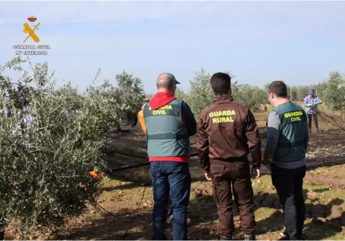 Imagen de archivo de varios agentes de la Guardia Civil