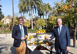 Sevilla entrega 80 kilos de naranjas amargas para la mermelada que consume la Casa Real británica