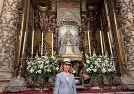 La Infanta Elena visita la Catedral de Sevilla y sus cubiertas