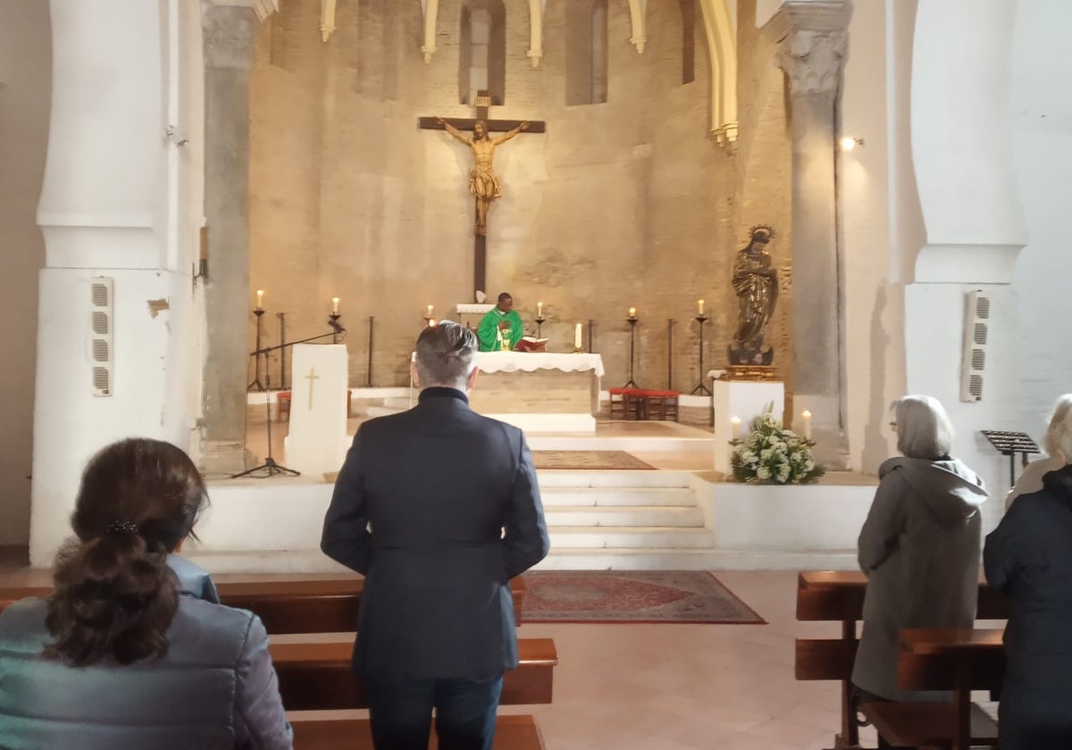 Misa en la parroquia de San Marcos