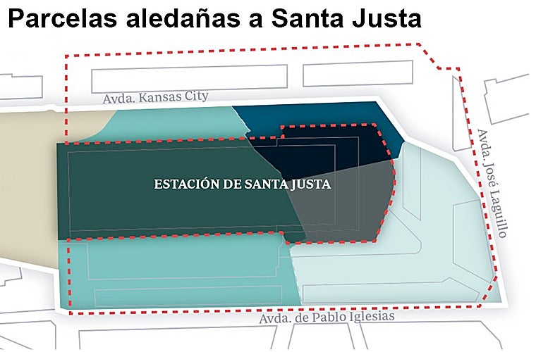 Adif pierde la titularidad de los suelos que expropió en el entorno de Santa Justa en Sevilla
