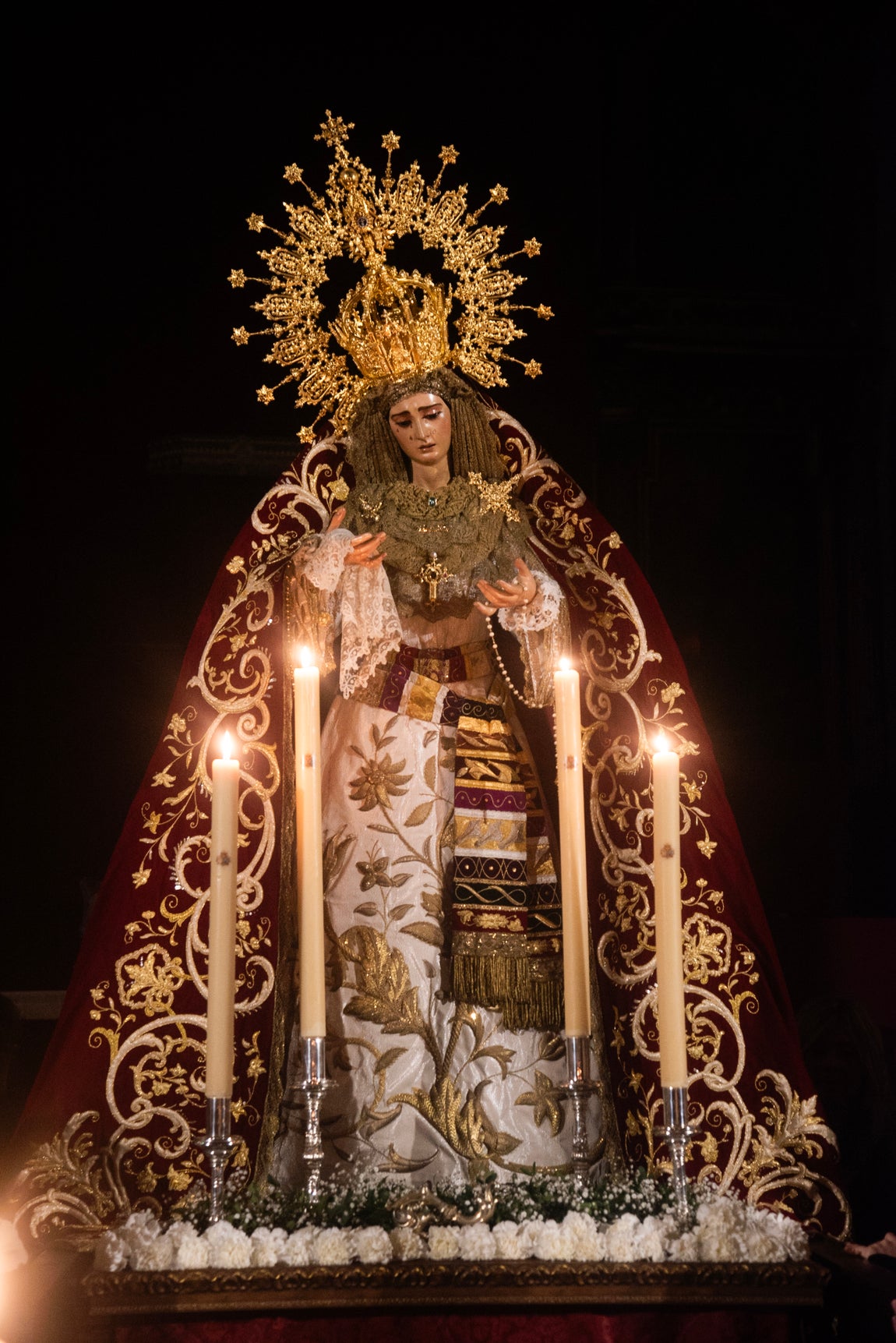 El traslado de la Virgen del Buen Fin de la Lanzada