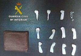 Detienen junto a un club de alterne de Bormujos a un 'camello' vendiendo cocaína y anfetaminas