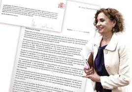 María Jesús Montero responde por carta a José Luis Sanz y culpa al PP de que le retenga los impuestos a Sevilla