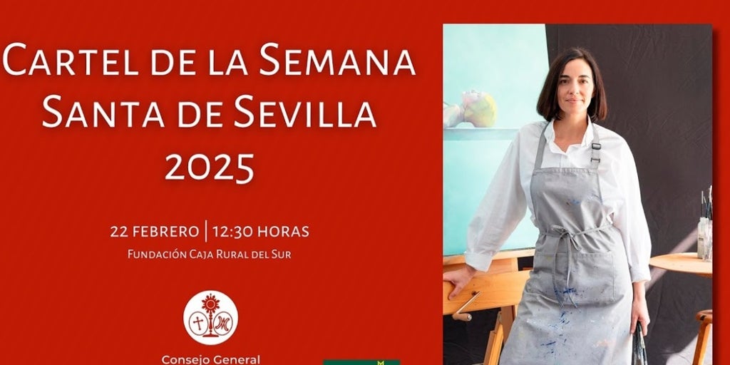 Presentación del cartel de la Semana Santa de Sevilla 2025, en directo