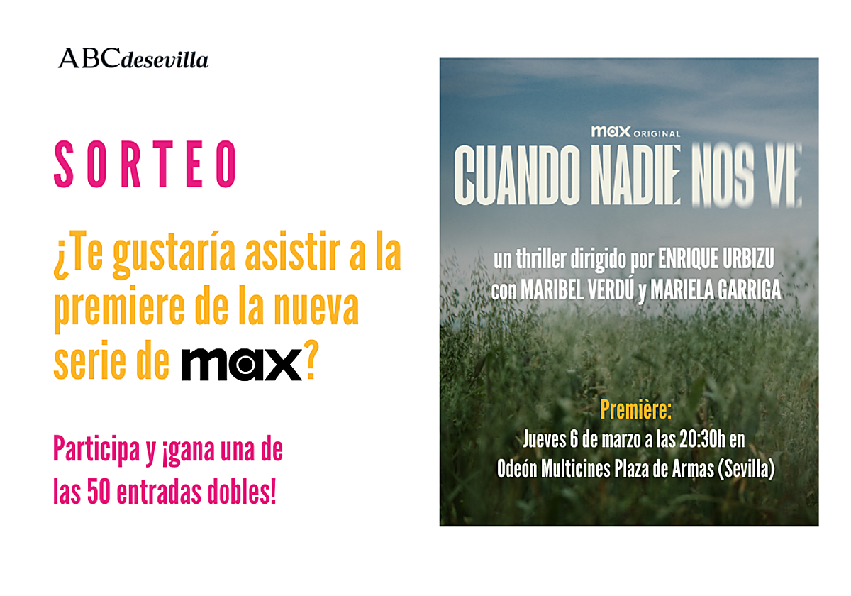 Sorteo para asisitir a la premiere de la nueva serie