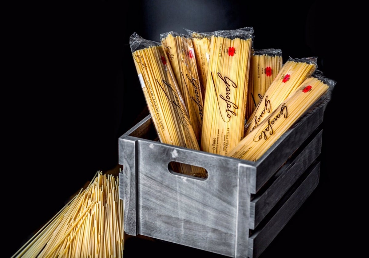 Pasta Garofalo en una imagen de archivo