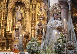 La donación de la primitiva Virgen de las Nieves y la cesión de una capilla en San Nicolás