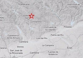 Registrado un terremoto de magnitud 4,1 en la provincia de Sevilla