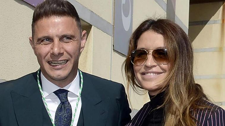 Joaquín Sánchez y Susana Saborido