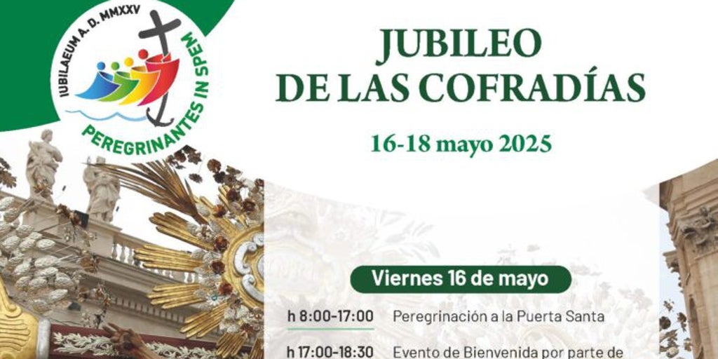 El 16 de marzo termina la inscripción como peregrino del Jubileo de las Cofradías de Roma