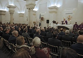 En imágenes, misa y vía crucis de Pía Unión en la Casa de Pilatos