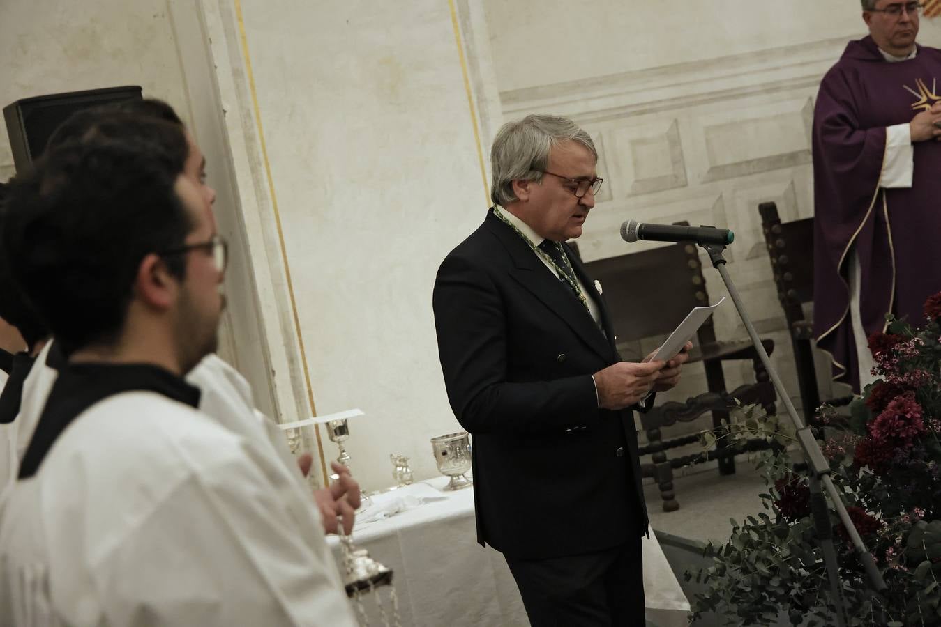 Misa y vía crucis de Pía Unión en la Casa Pilatos 