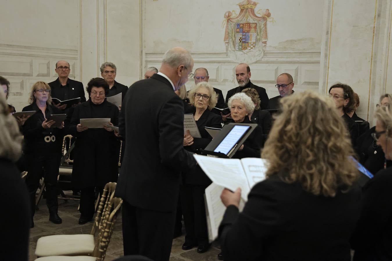 Misa y vía crucis de Pía Unión en la Casa Pilatos 