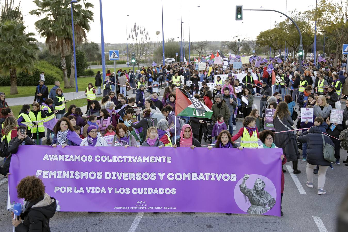 Manifestación del 8M en Sevilla