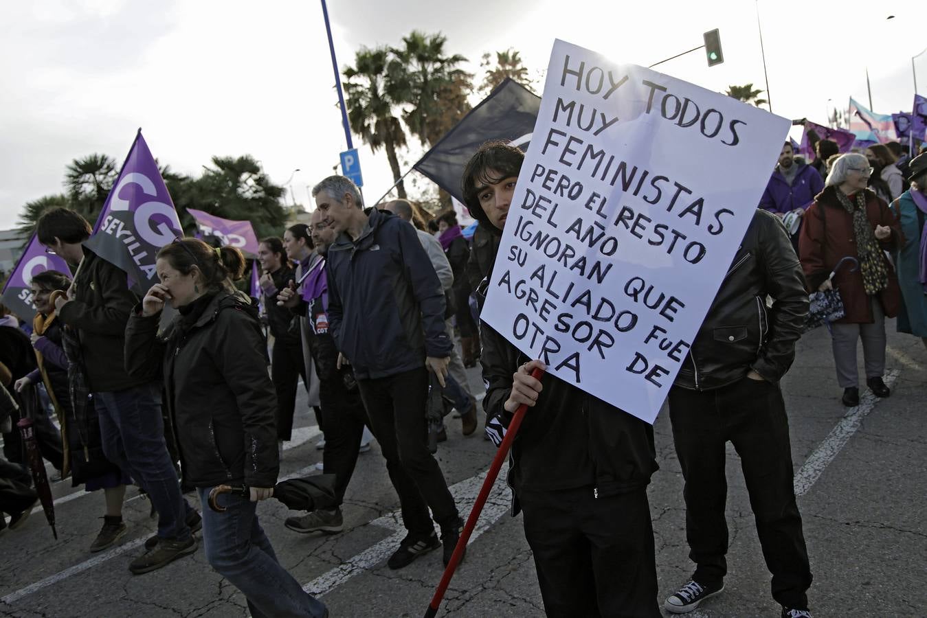 Manifestación del 8M en Sevilla