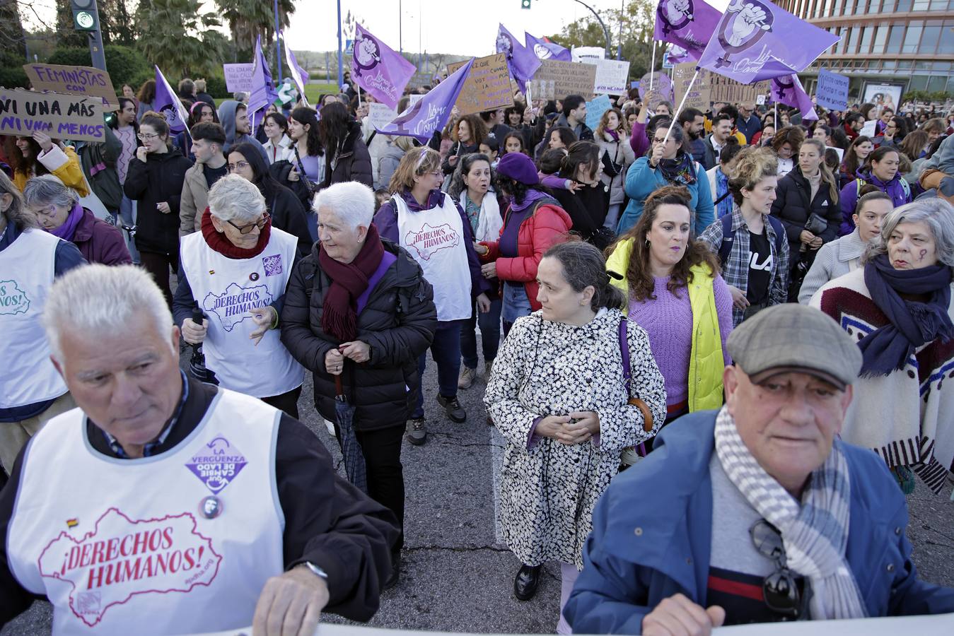 Manifestación del 8M en Sevilla