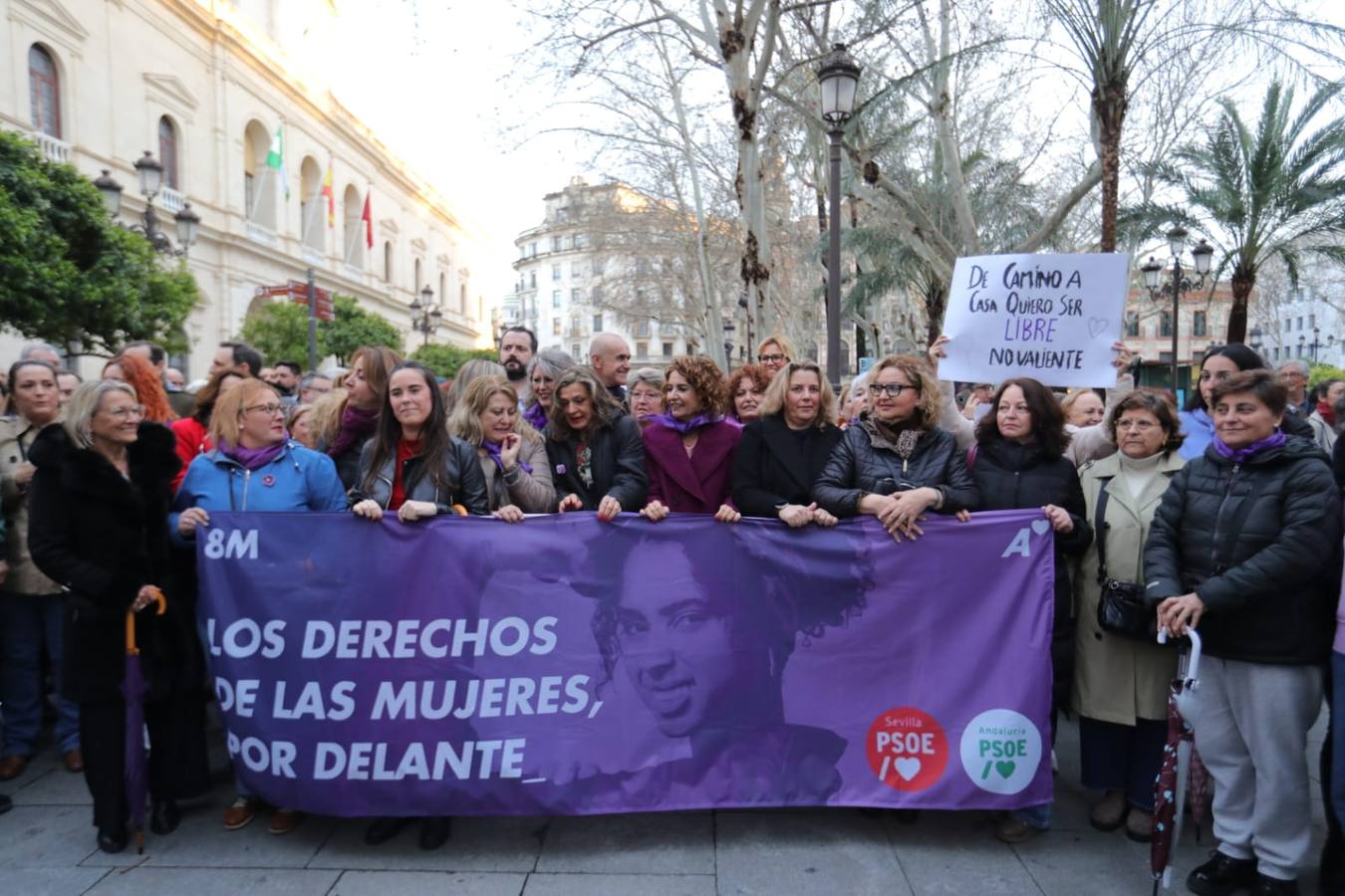 Manifestación del 8M en Sevilla