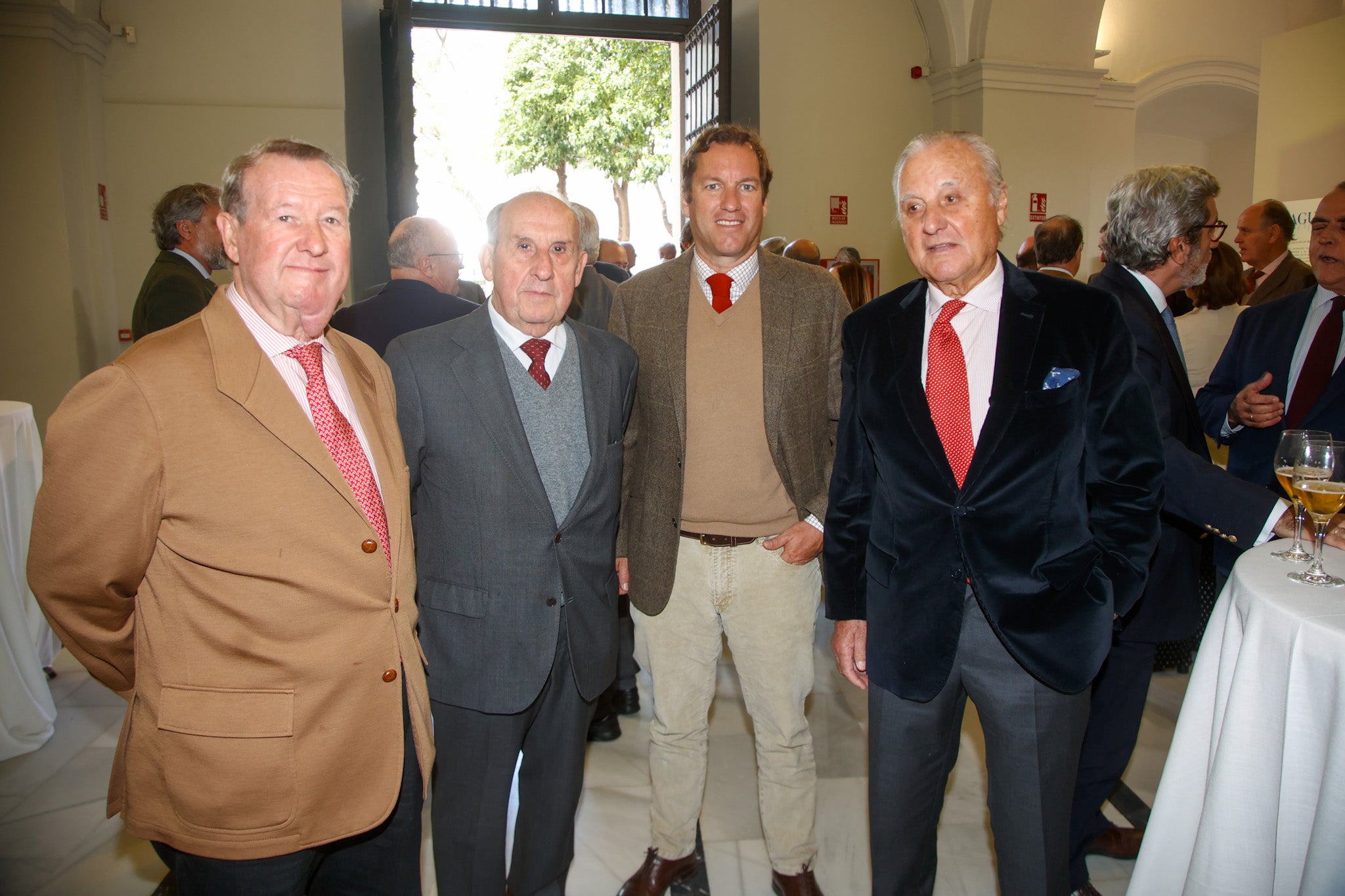 Juan Luis Aguado, Javier Aguado, Carlos Nuñez y Carlos Nuñez